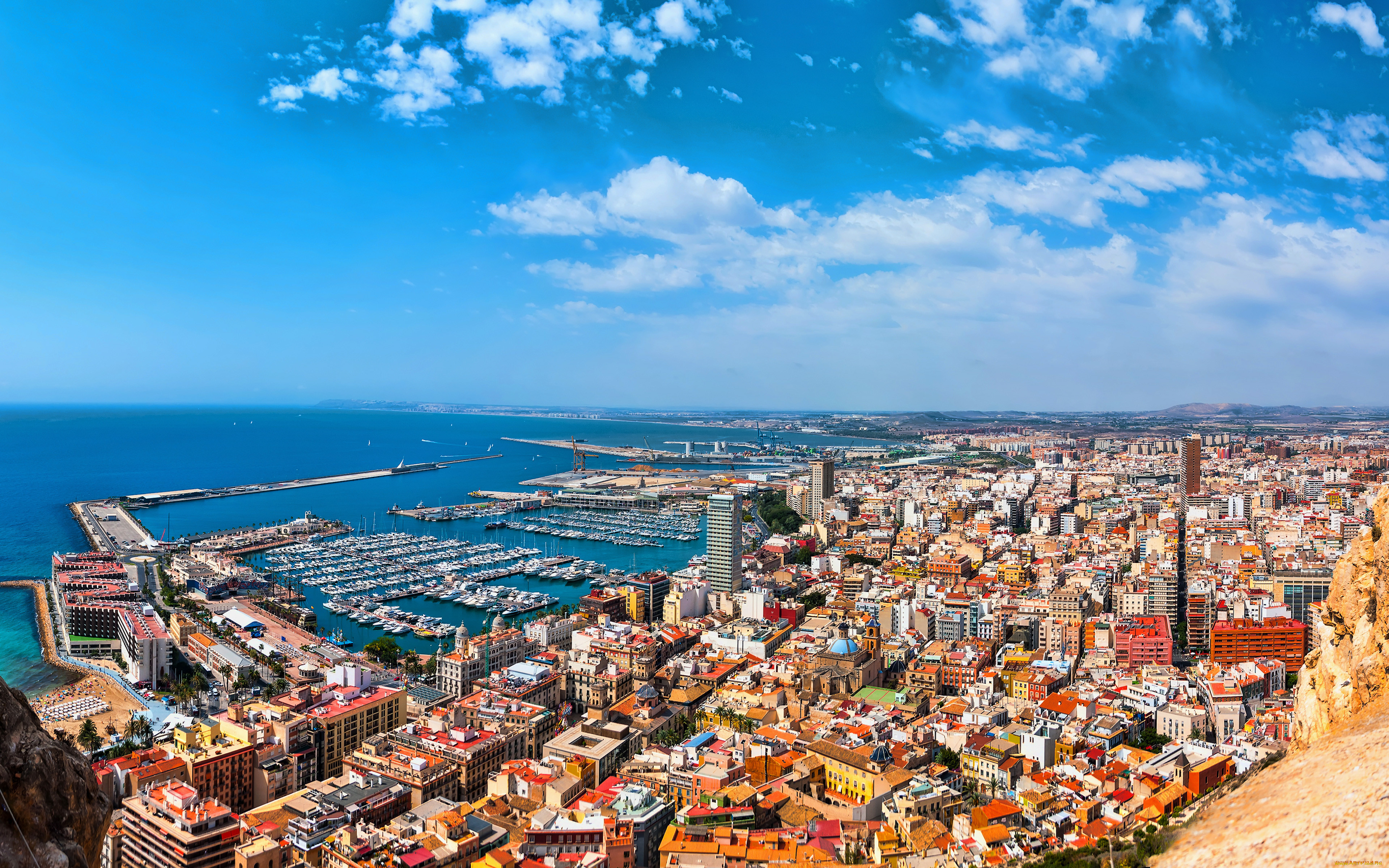 alicante,  spain, , - , , 4k, , , 